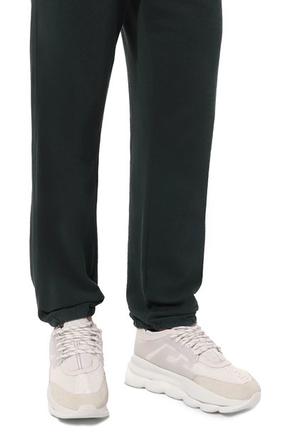 Комбинированные кроссовки chain reaction VERSACE, арт. DSU7071E/D7C, фото 3