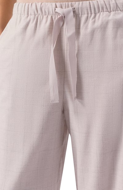 Брюки из хлопка и шерсти ZIMMERLI, арт. 4600-17002, фото 5