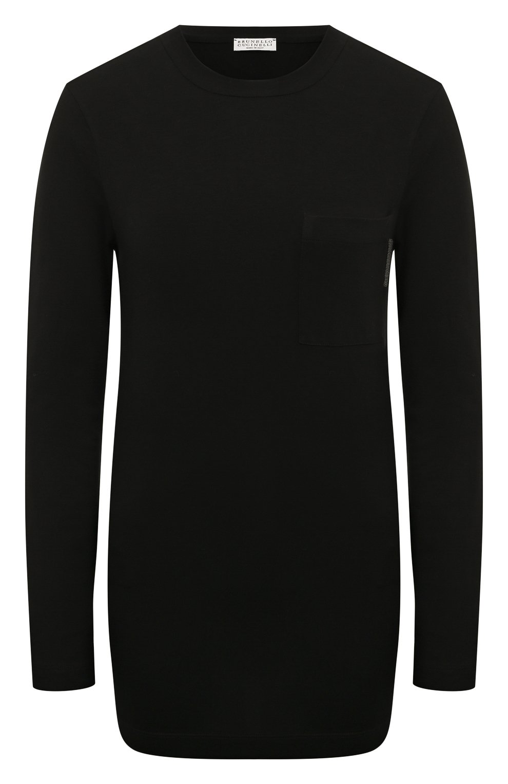 Хлопковый лонгслив BRUNELLO CUCINELLI, арт. M0T18BB310, фото 1