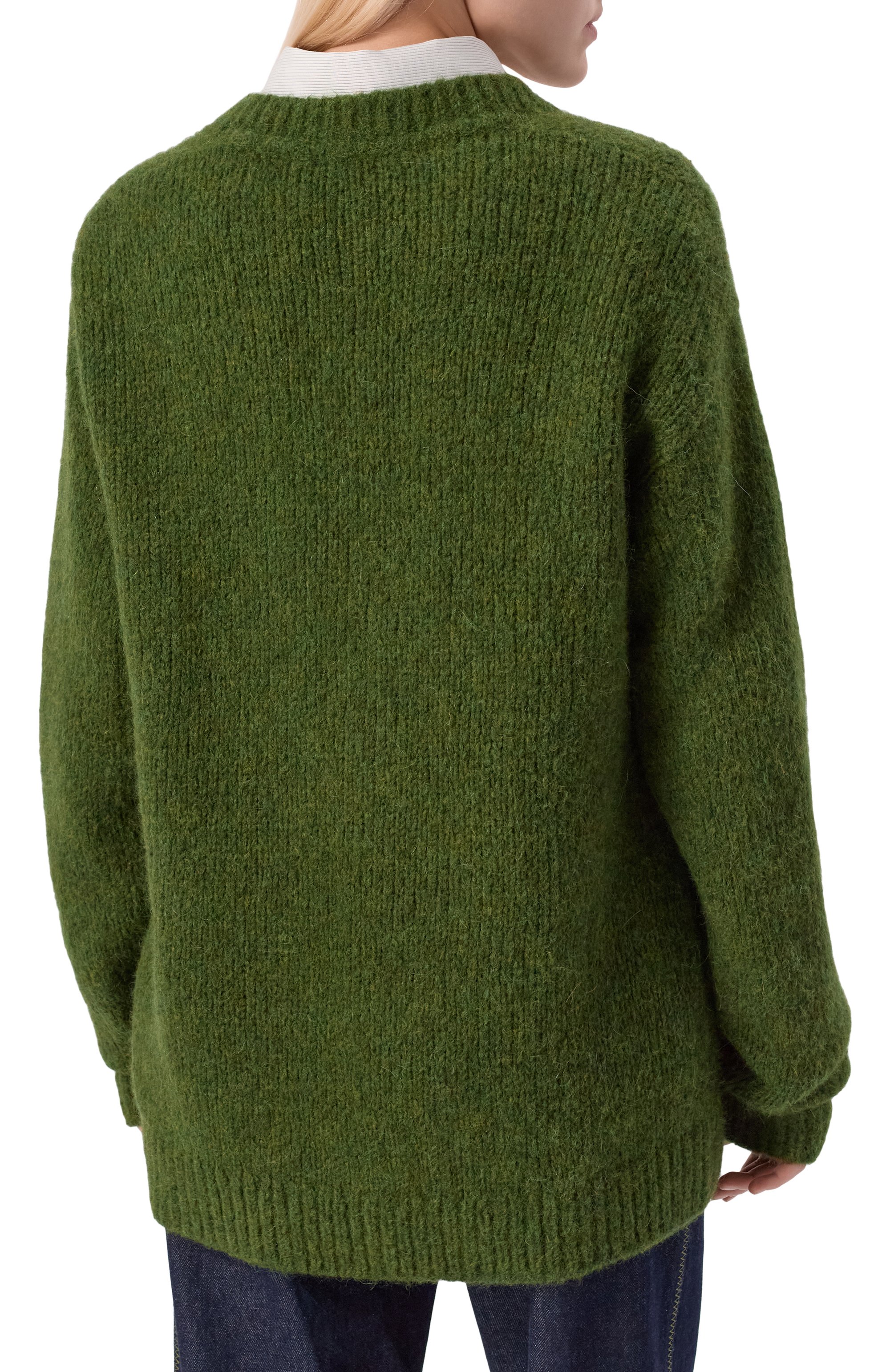 Шерстяной кардиган DRIES VAN NOTEN, арт. 252-011226-2709, фото 4