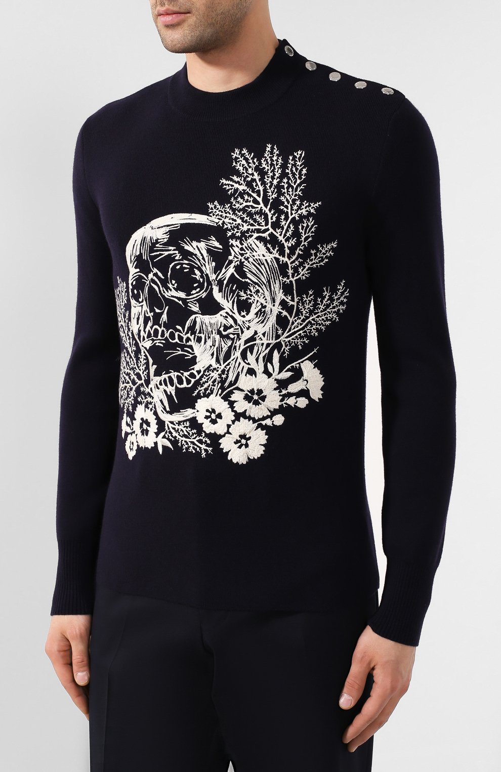 Шерстяной джемпер ALEXANDER MCQUEEN, арт. 603262/Q1WYJ, фото 3