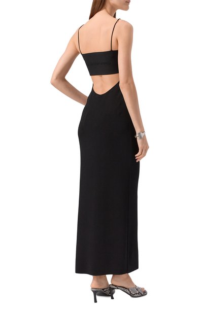 Платье из вискозы и шелка ALEXANDER WANG, арт. 1KC3256002, фото 4