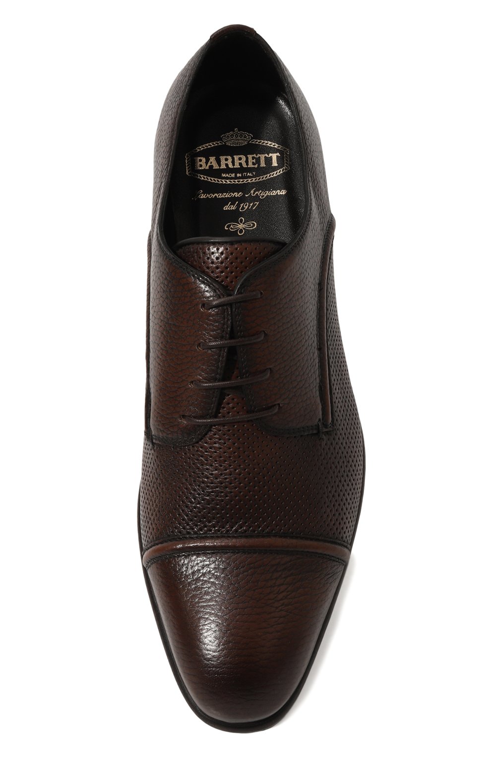 Кожаные дерби BARRETT коричневого цвета по цене 63850 руб., арт. 231U052.1, фото 6 Кожаные дерби BARRETT, арт. 231U052.1, фото 6