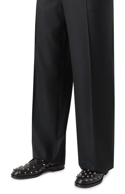 Кожаные дерби all over studs DSQUARED2, арт. LUM0104, фото 3