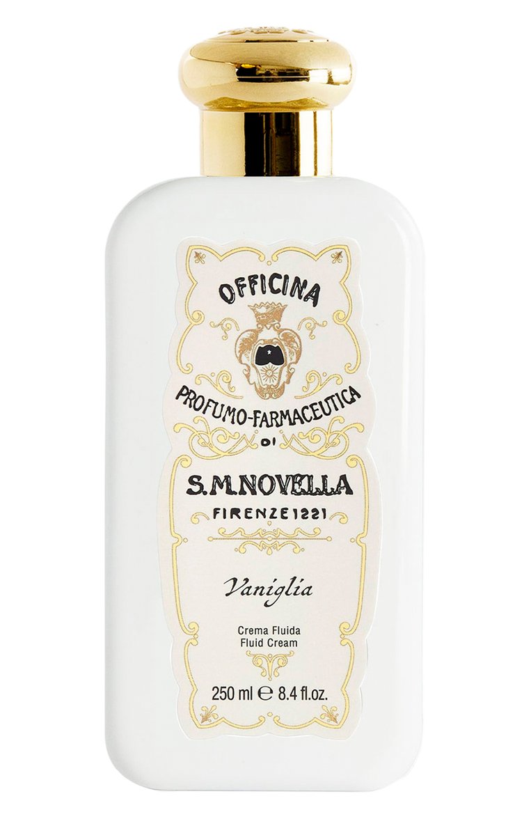 Крем для тела vaniglia (250ml) SANTA MARIA NOVELLA бесцветного цвета, арт. SMN3187503 | Фото 1 (Региональные ограничения белый список (Axapta Mercury): Не проставлено; Нос: Не проставлено; Тип продукта: Кремы; Назначение: Для тела; Косметика кросс-кт: Уход У)