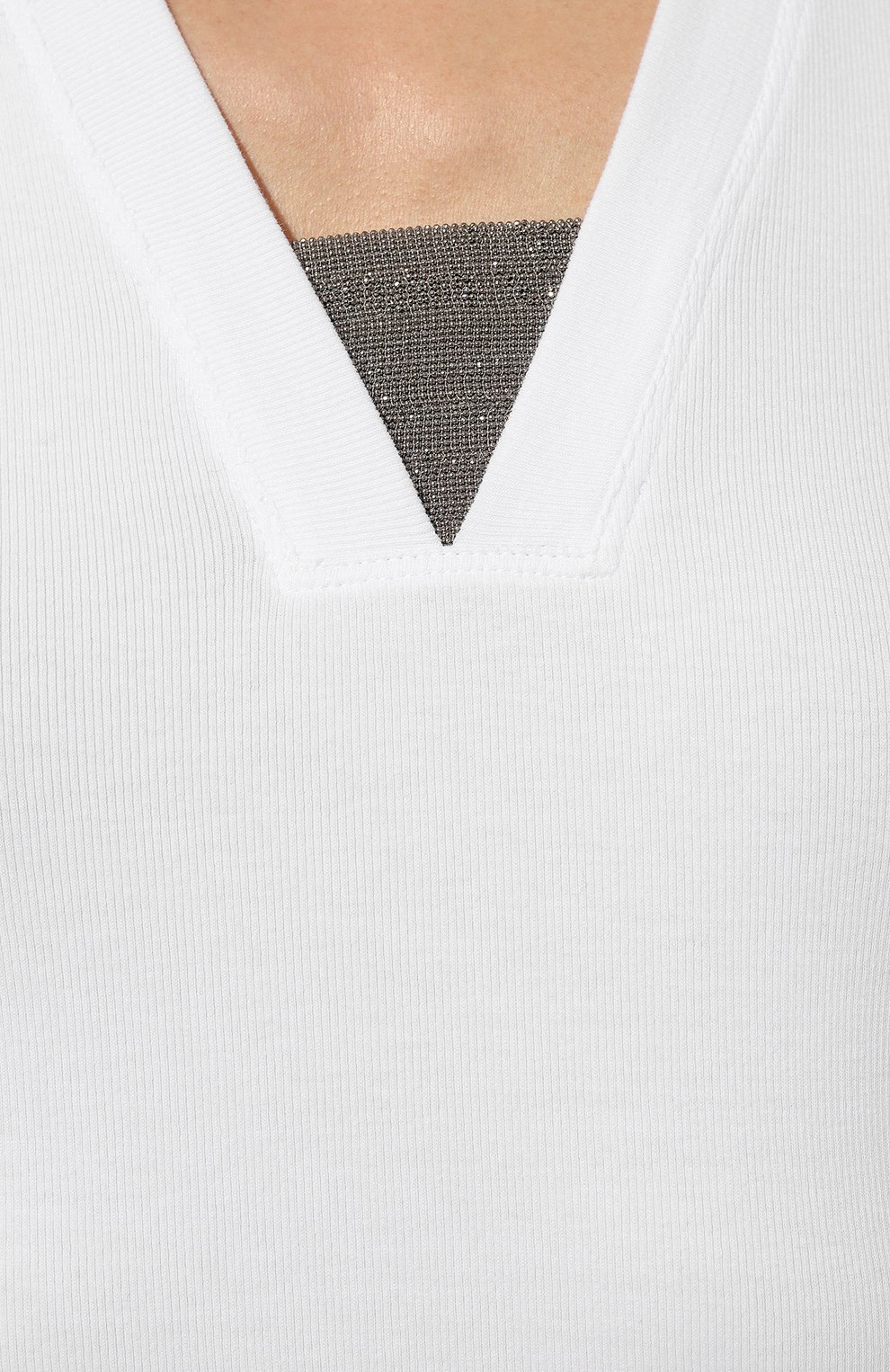 Хлопковый топ BRUNELLO CUCINELLI, арт. M0TC8EL672, фото 5