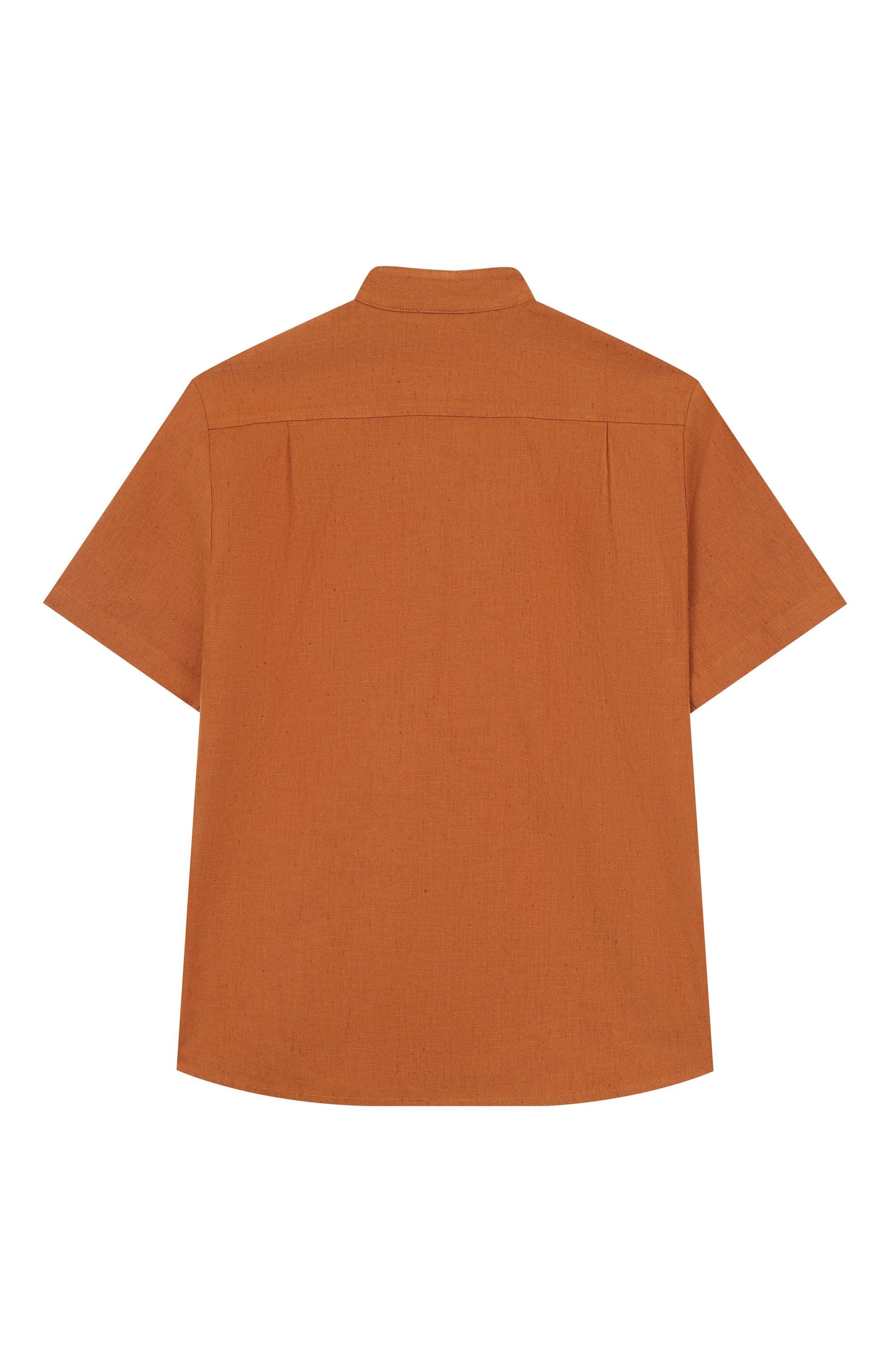 Рубашка из хлопка и льна DOLCE & GABBANA, арт. L44S75/LT372, фото 2