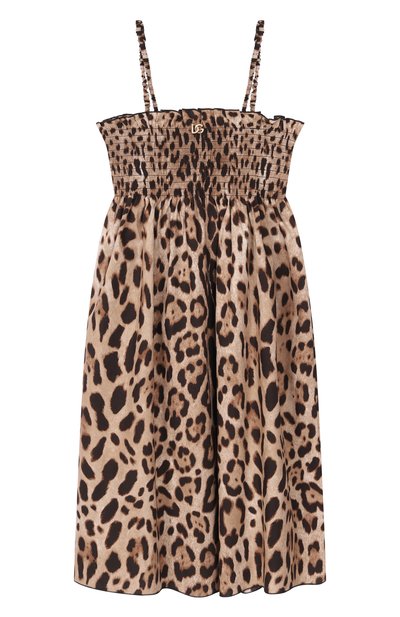 Хлопковый сарафан DOLCE & GABBANA, арт. L53DM9/HS5E3_001