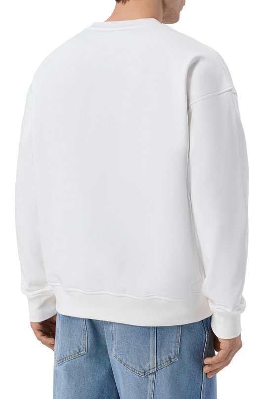 Хлопковый свитшот HINNOMINATE HMABM01560 Белый  HMABM01560 Фото 4