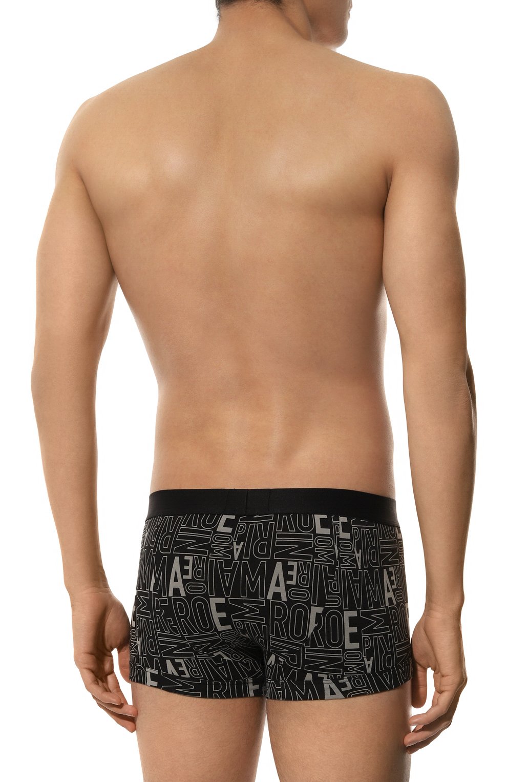 Хлопковые боксеры EMPORIO ARMANI темно-серого цвета по цене 4155 руб., арт. 111389/4R506, фото 3 Хлопковые боксеры EMPORIO ARMANI, арт. 111389/4R506, фото 3