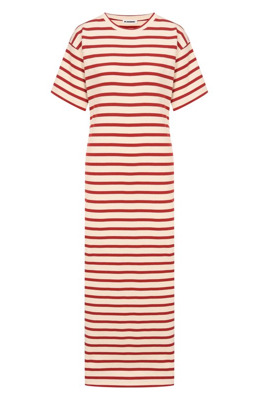 Хлопковое платье Jil Sander J40CT0226/J46497 Разноцветный J40CT0226/J46497