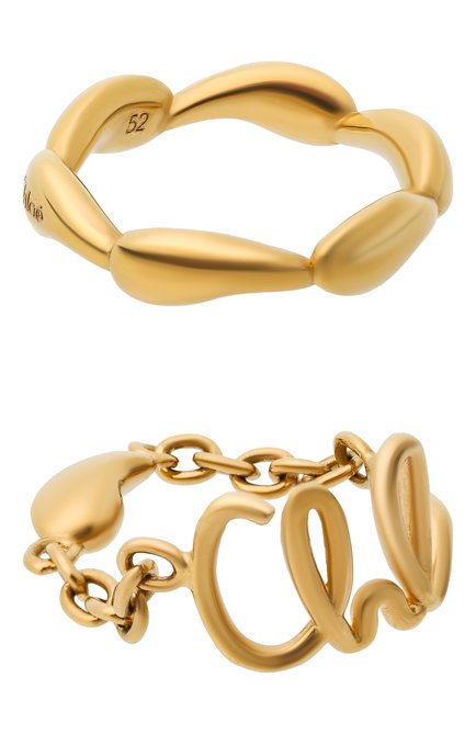 Женское комплект из двух колец CHLOÉ, арт. CHC24AFR67CB7
