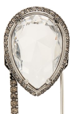 Женская брошь ALEXANDER MCQUEEN серебряного цвета, арт. 584277/J160Y | Фото 4 (Статус проверки: Проверена категория; Материал: Металл; Региональные ограничения белый список (Axapta Mercury): Не проставлено; Нос: Не проставлено)