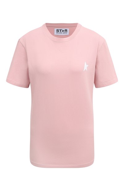 Женская хлопковая футболка GOLDEN GOOSE DELUXE BRAND, арт. GWP01220.P000593