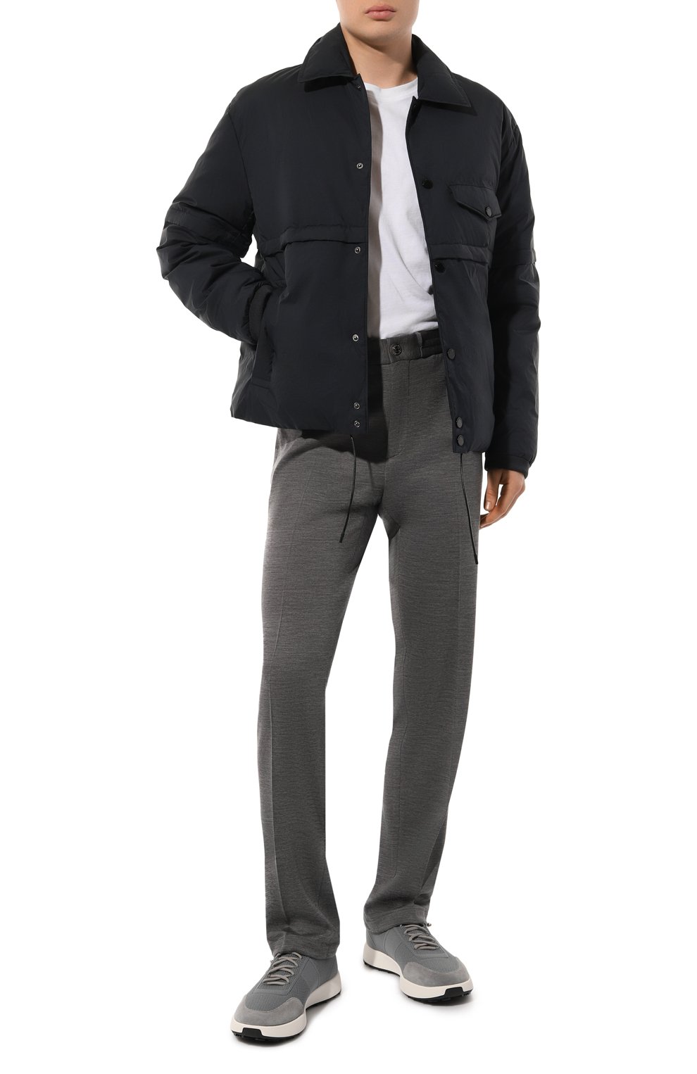 Шерстяные брюки STEFANO RICCI, арт. M1T3400210/W0001D, фото 2