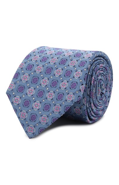 Мужской шелковый галстук CANALI, арт. 18/HJ03136