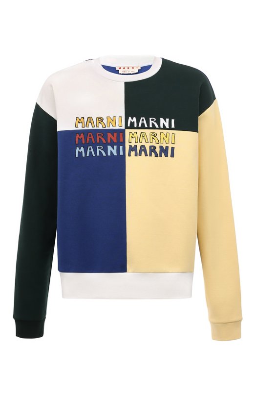 фото Хлопковый свитшот marni