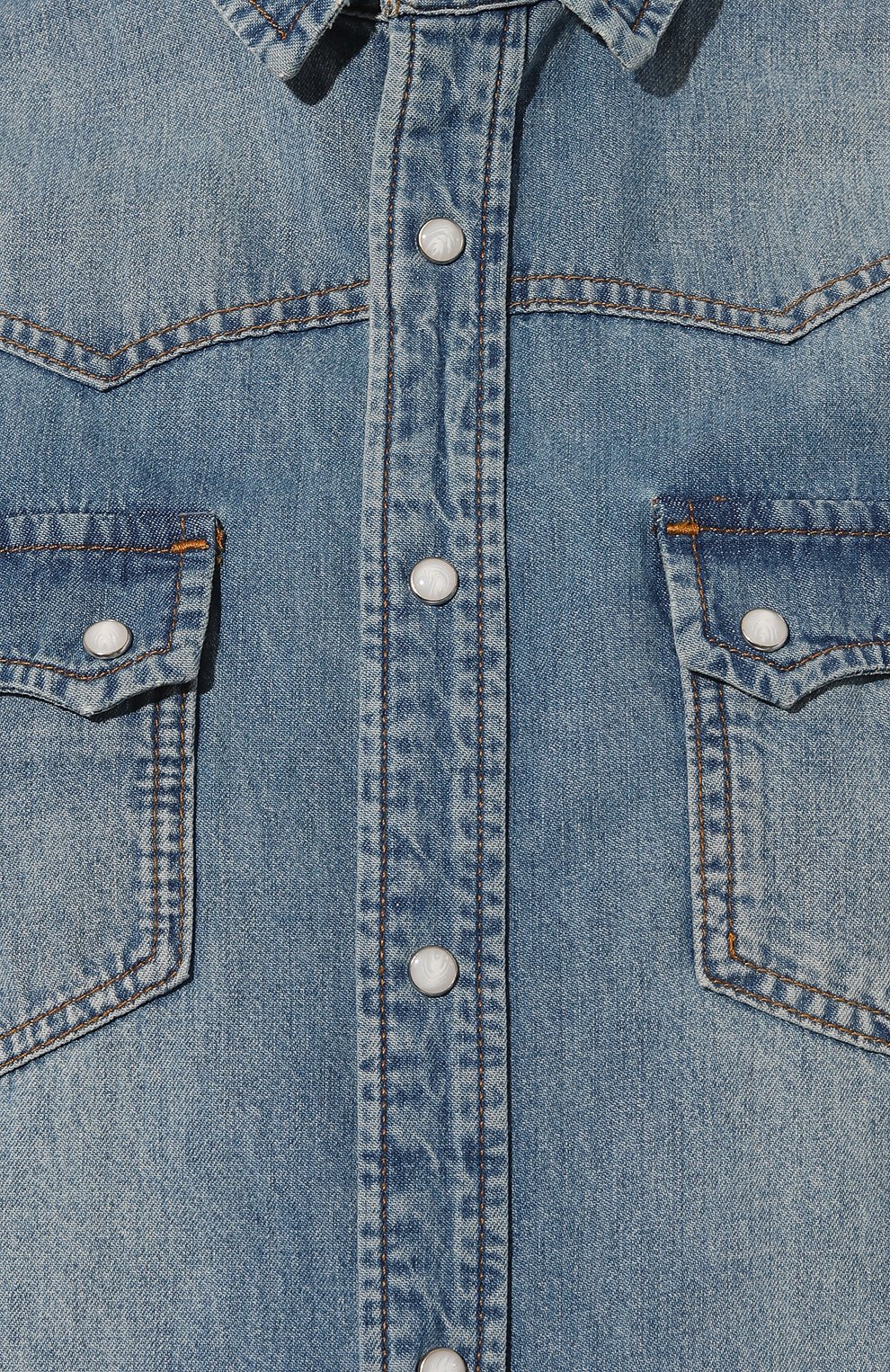 Джинсовая рубашка LESYANEBO, арт. FW23/DENIMSHIRT01, фото 5