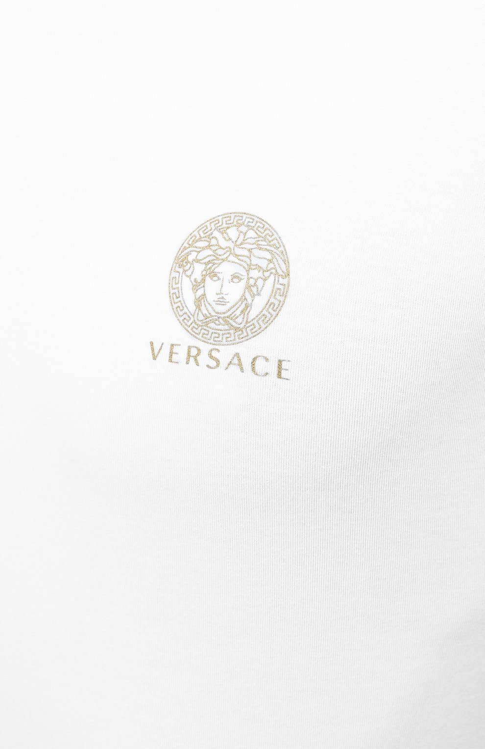 Хлопковая футболка VERSACE, арт. AUU01005/A232741, фото 4