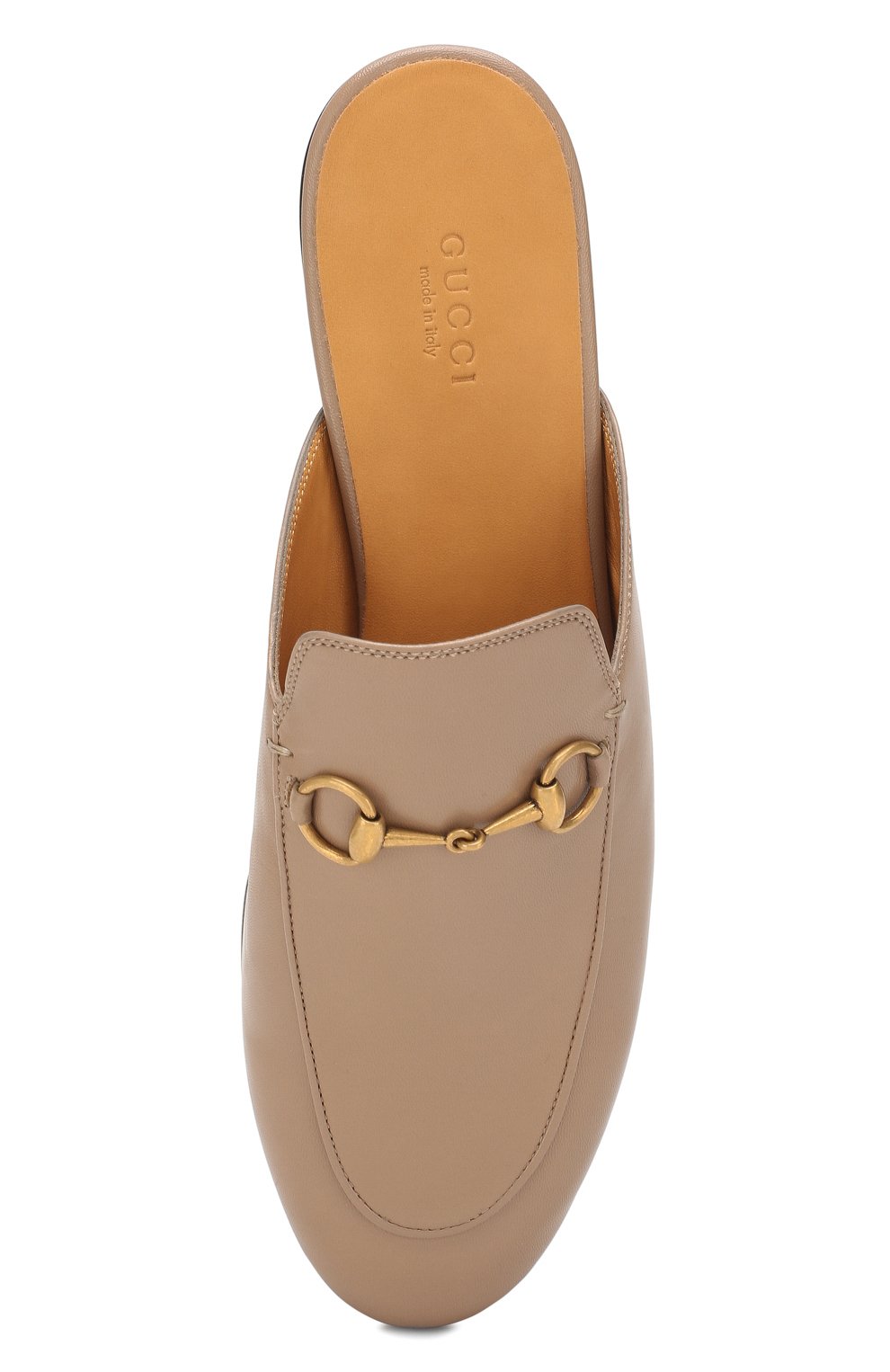 Кожаные сабо princetown GUCCI, арт. 423513/C9D00, фото 5