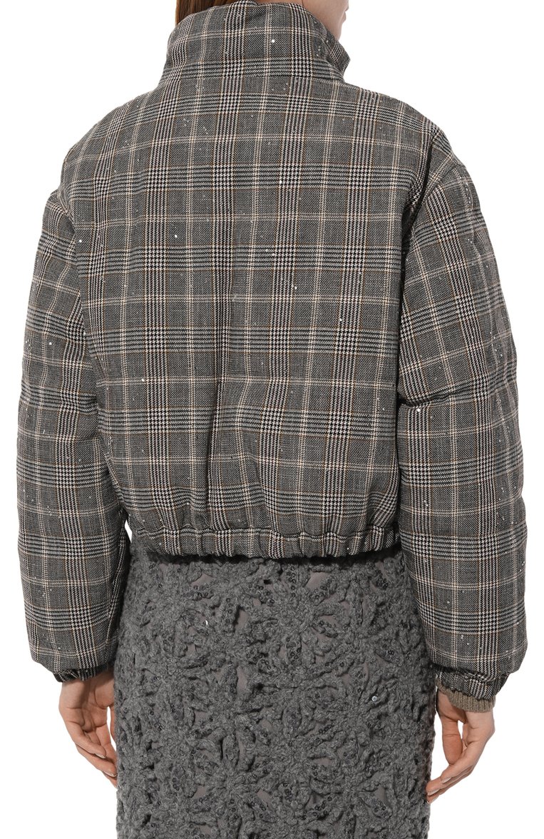 Куртка из шерсти и хлопка BRUNELLO CUCINELLI, арт. MD5402757P, фото 4
