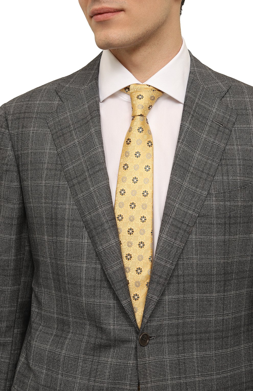 Шелковый галстук CANALI, арт. 18/HJ03733, фото 2