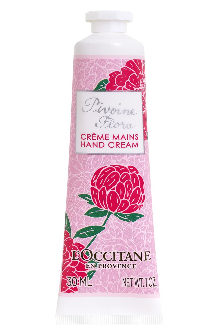 Крем для рук "пион" (30ml) L`OCCITANE бесцветного цвета, арт. 766101 | Фото 1 (Нос: Не проставлено; Обьем косметики: 30ml; Назначение: Для рук; Региональные ограничения белый список (Axapta Mercury): Не проставлено; Тип продукта: Кремы)