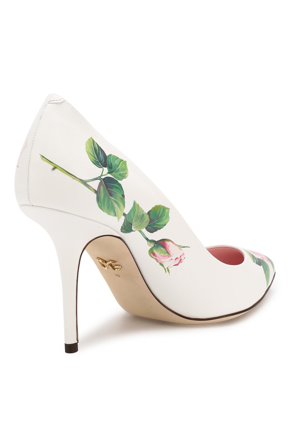 Кожаные туфли bellucci DOLCE & GABBANA, арт. CD0688/AJ730, фото 4