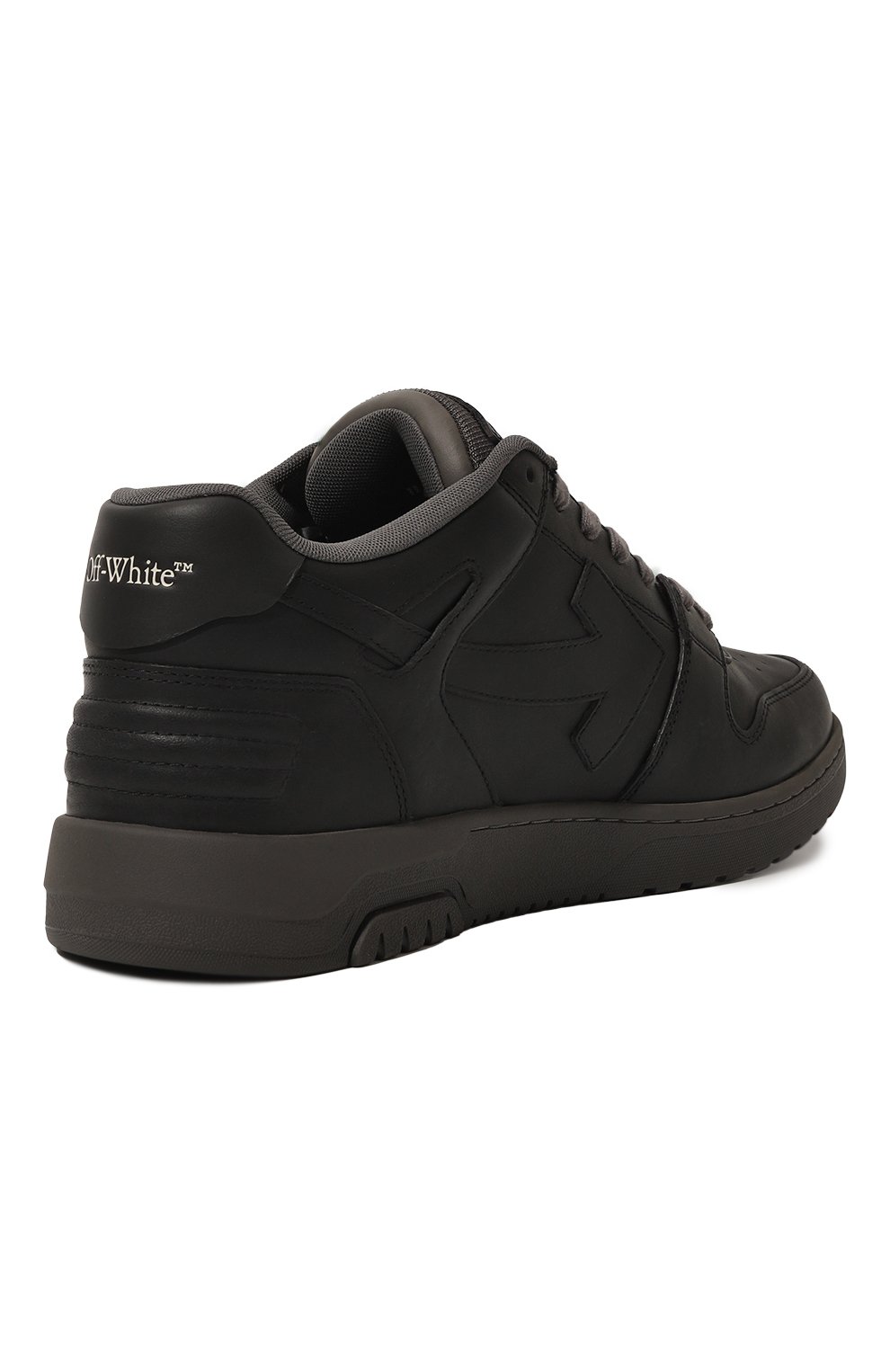 Комбинированные кеды out of office OFF-WHITE, арт. 0MIA189F24LEA00B1009, фото 5