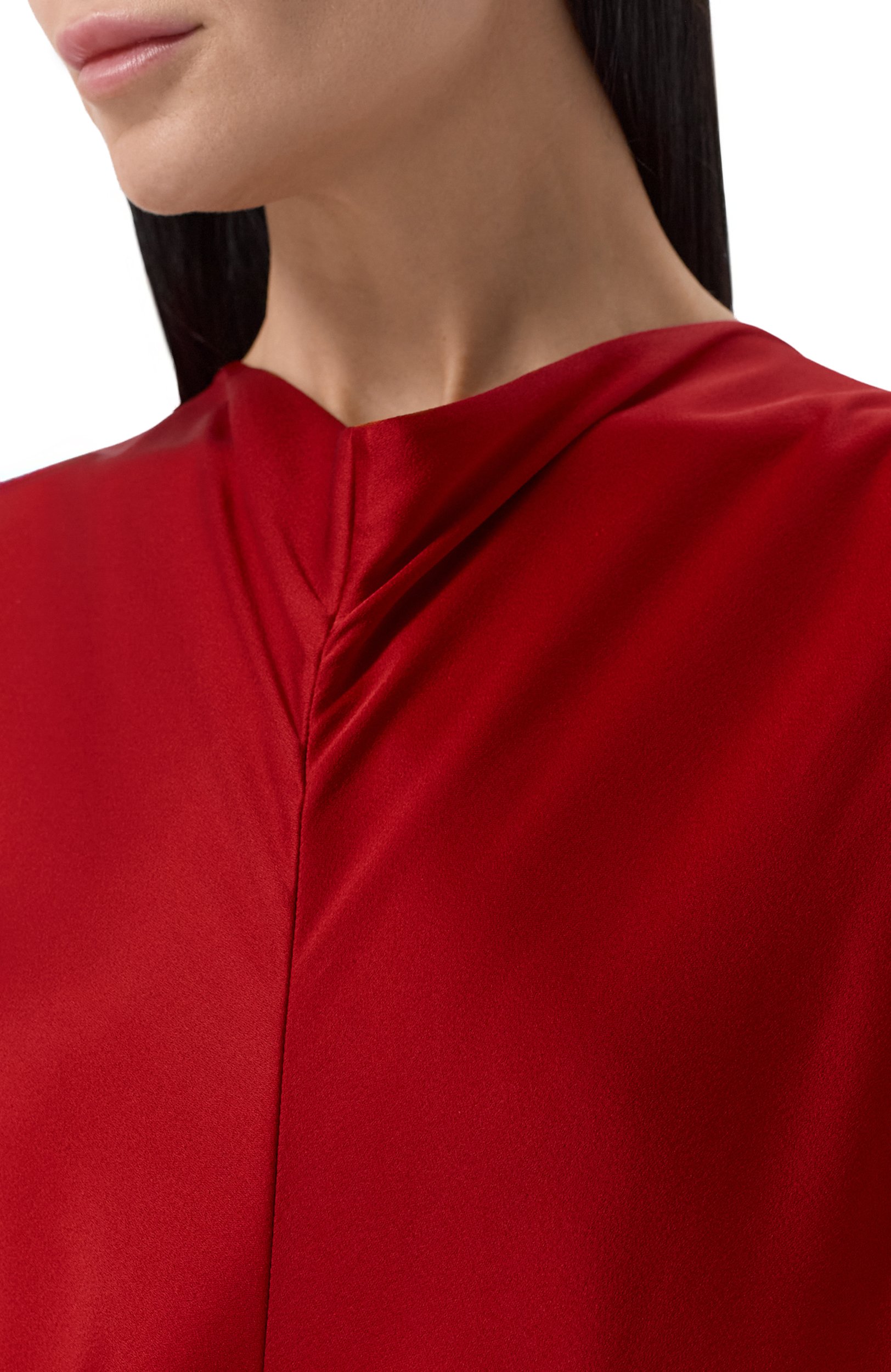 Атласное платье LANVIN, арт. RW-DR0008-6390-A26, фото 4
