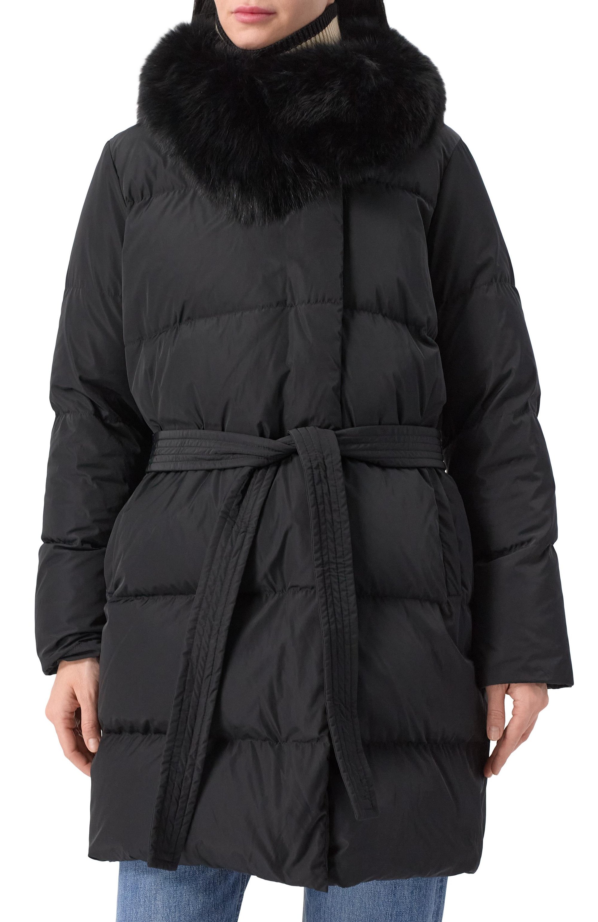 Пуховик с отделкой из песца YVES SALOMON, арт. M05690/D0TM, фото 6