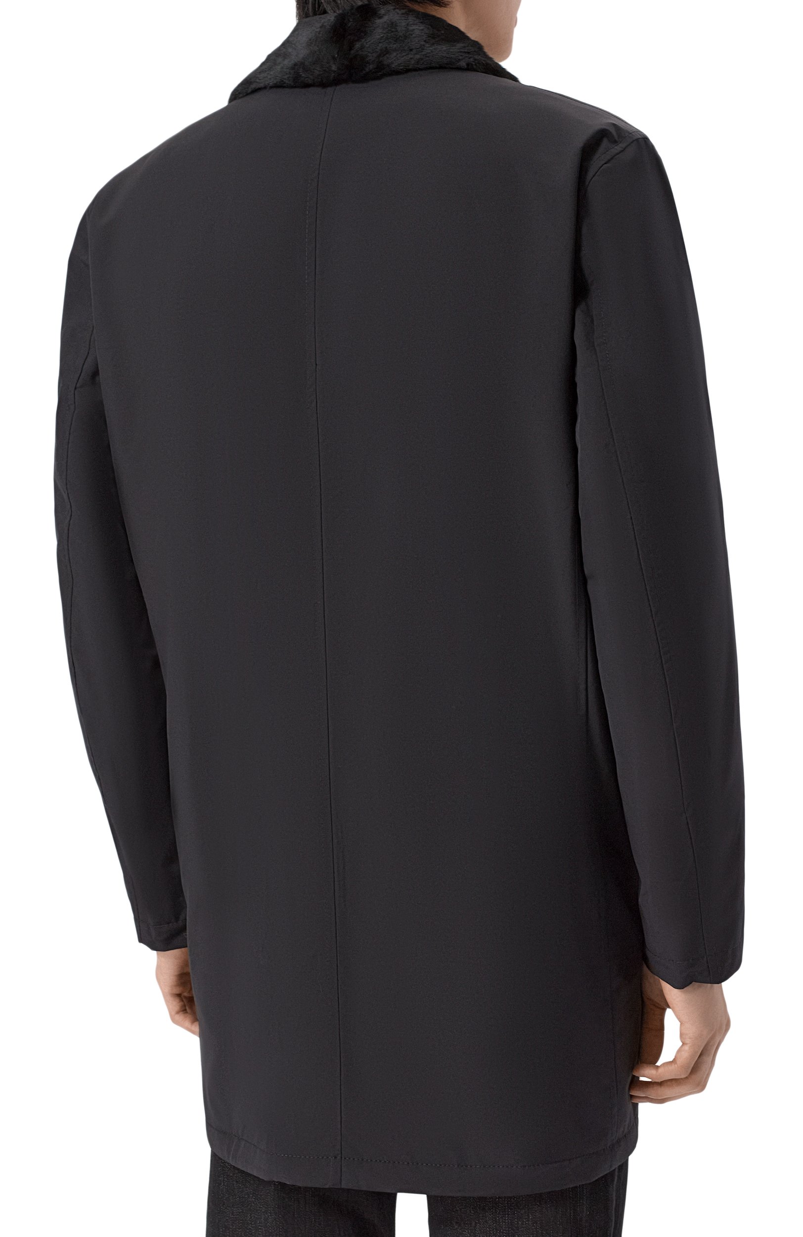 Пальто с подкладкой из ласки KITON, арт. UW2186AV0402L, фото 4