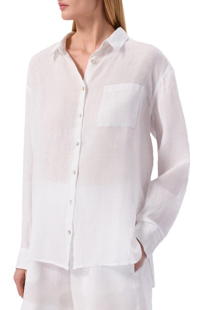 Льняная рубашка 120% LINO, арт. 33ALIW19GE/0000115, фото 3