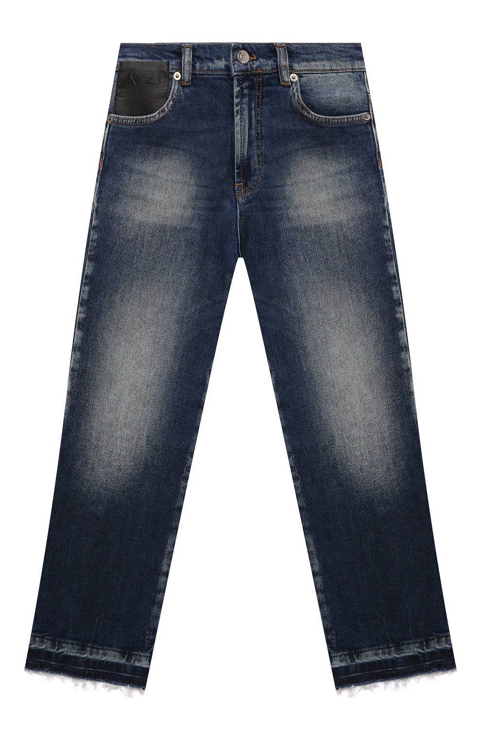 Джинсы N21 синего цвета по цене 17300 руб., арт. N21959/N0378, фото 1 Джинсы N21, арт. N21959/N0378, фото 1