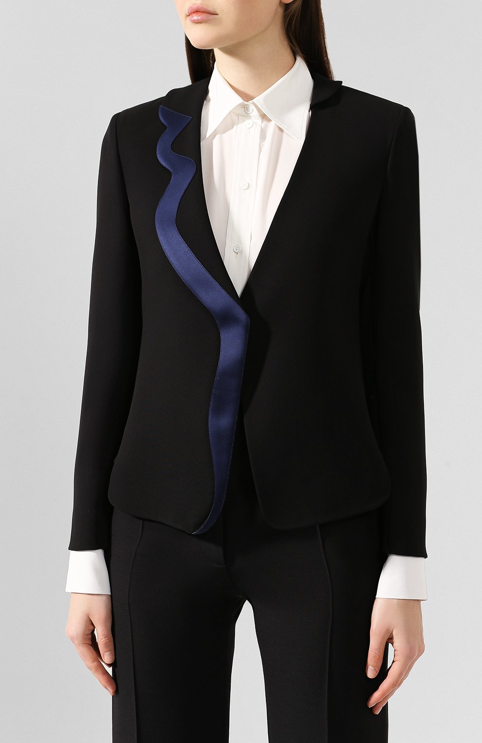 Шелковый жакет GIORGIO ARMANI, арт. 9WHGG0B0/T00WY, фото 3