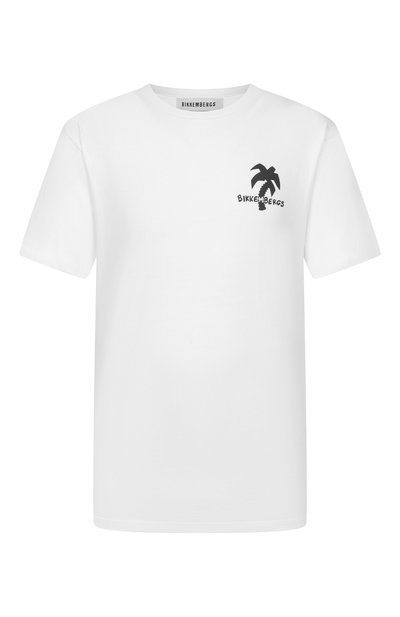 Мужская хлопковая футболка DIRK BIKKEMBERGS, арт. BMT1567