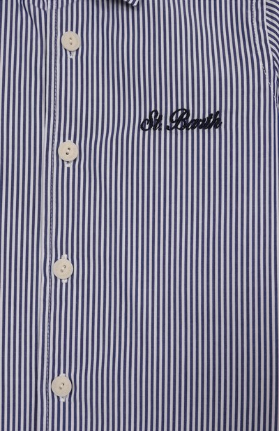 Льняная рубашка MC2 SAINT BARTH, арт. STBK AGNES/AGN0001/01524F, фото 3