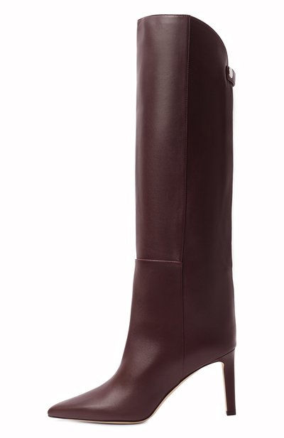 Кожаные сапоги alizze 85 JIMMY CHOO, арт. F_AL.EA/IZ/ZE KB 85/SUE_SQM.AL_5A_IZ/ZE KB 85, фото 4