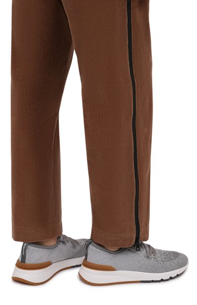Текстильные кроссовки BRUNELLO CUCINELLI, арт. MZUKIS0250, фото 3