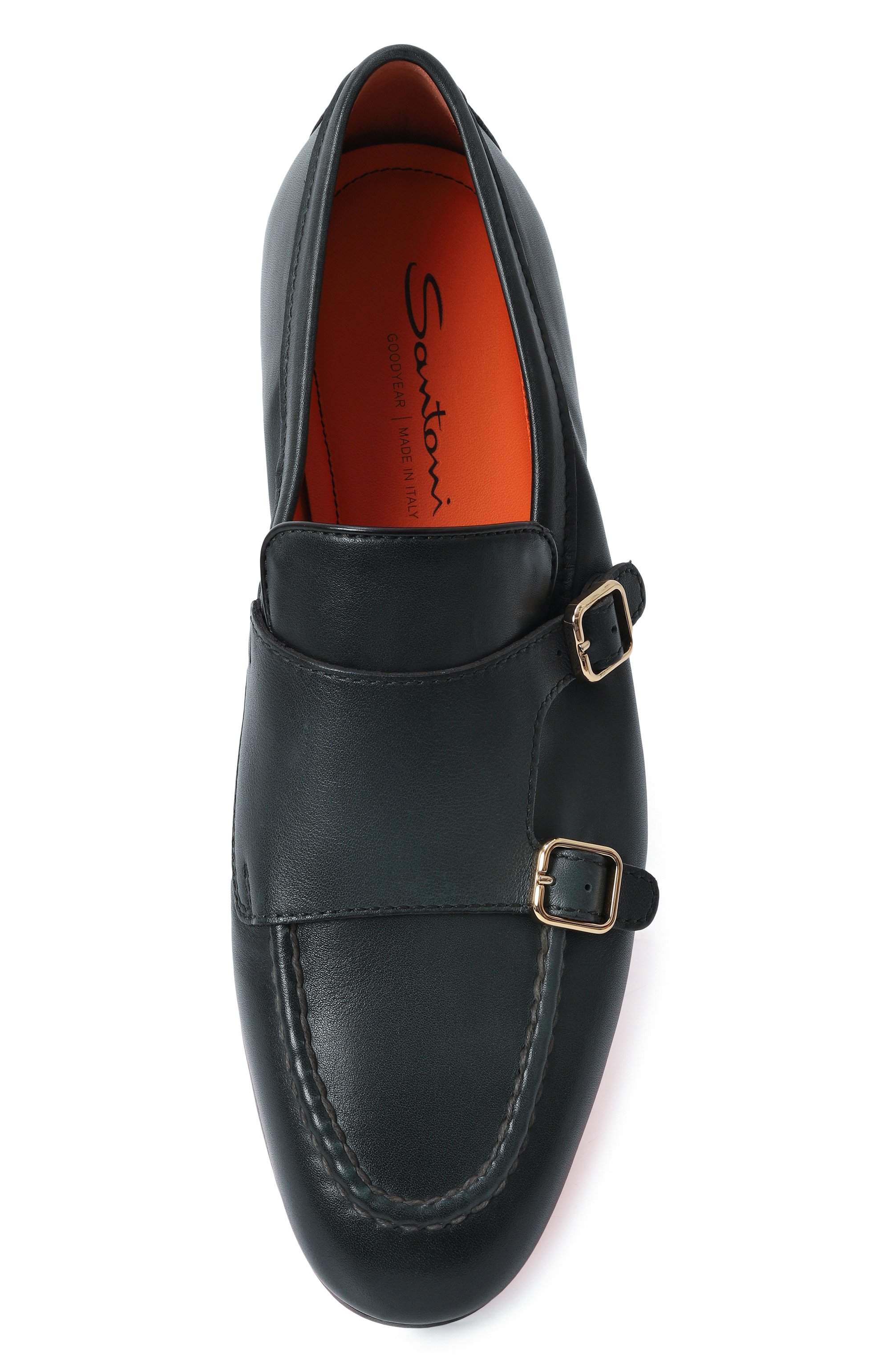 Кожаные монки carlos SANTONI, арт. MCNG18003SA4BSLFZ32, фото 6