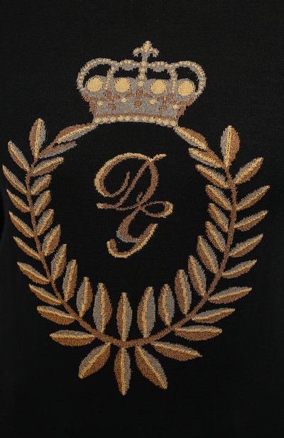 Пуловер из шерсти и вискозы DOLCE & GABBANA, арт. FX824T/JAM0J, фото 5