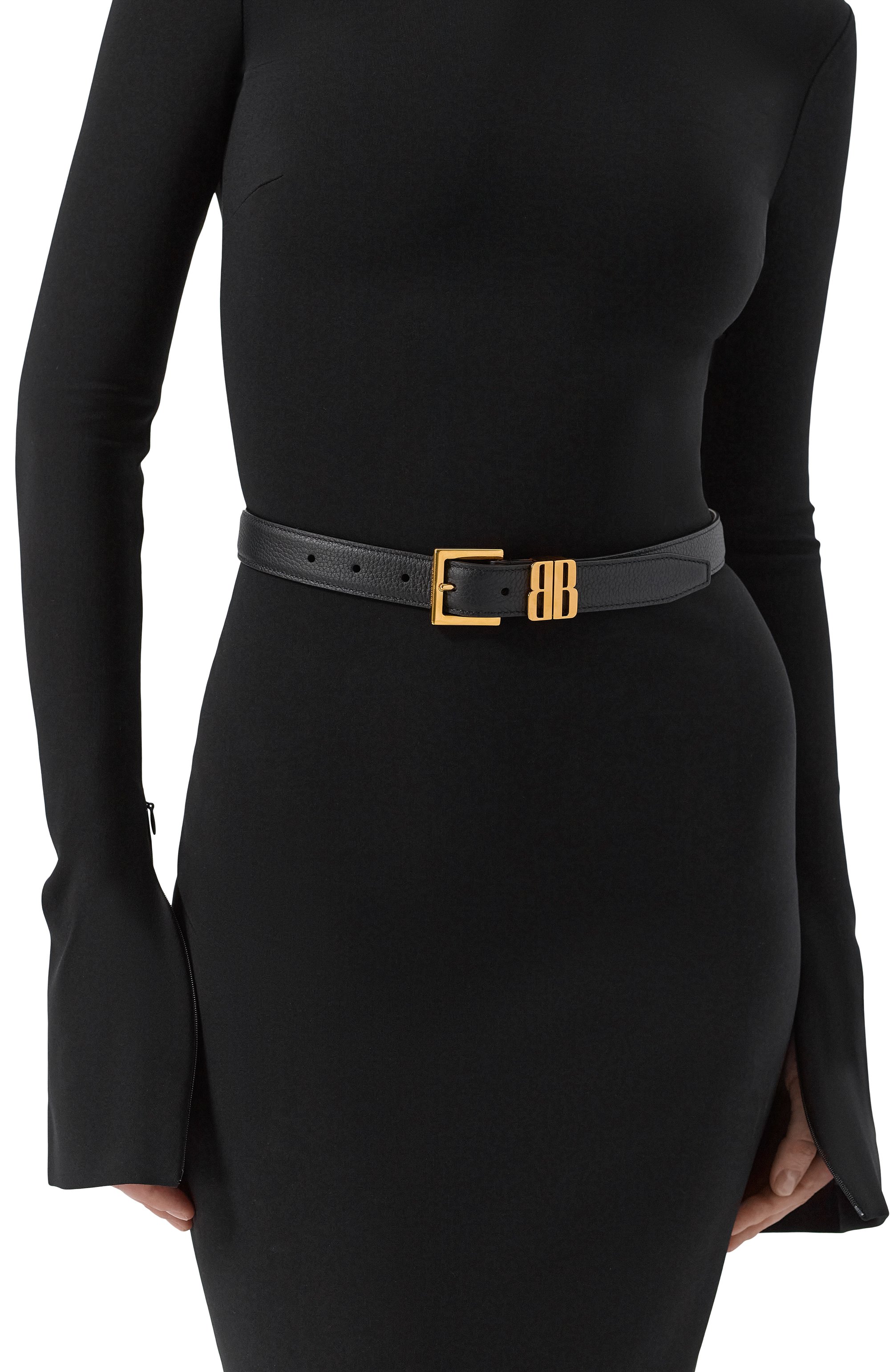 Кожаный ремень BALENCIAGA, арт. 846875/2AB4J, фото 2