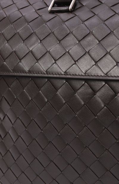 Сумка zip tape weekender BOTTEGA VENETA темно-коричневого цвета по цене 651500 руб., арт. 815814/V2HL1, фото 3 Сумка zip tape weekender BOTTEGA VENETA, арт. 815814/V2HL1, фото 3