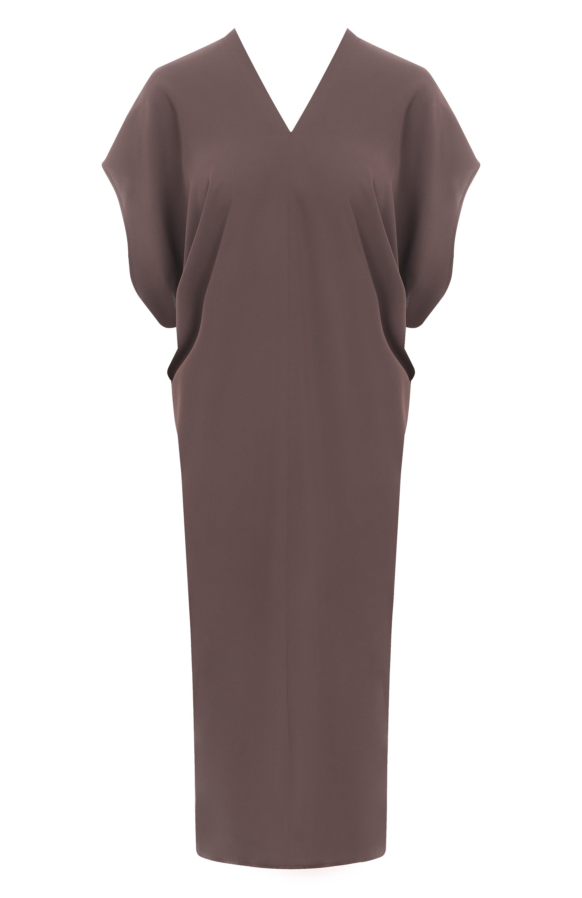 Платье MM6 коричневого цвета по цене 78200 руб., арт. S52CT0790/S43455, фото 1 Платье MM6, арт. S52CT0790/S43455, фото 1