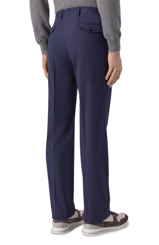 Хлопковые брюки MVST M25.1MM.T411/531 Синий  M25.1MM.T411/531 Фото 4