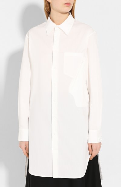 Хлопковая рубашка Y-3, арт. FN3477/W, фото 3