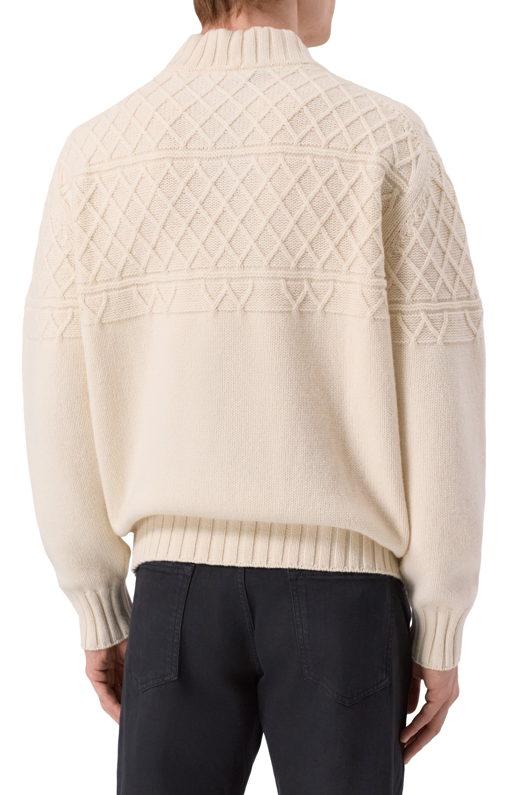 Свитер из шерсти и кашемира KITON, арт. UMM071902, фото 4