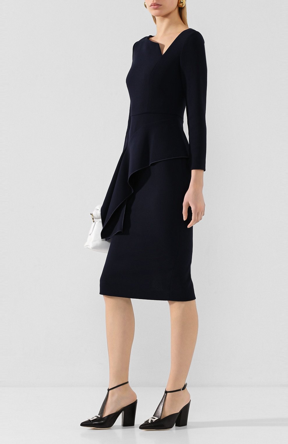 Кожаные туфли logomaniac SERGIO ROSSI, арт. A90021-MNAN07, фото 2