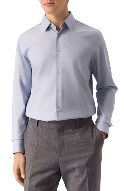 Хлопковая сорочка BOSS, арт. 50520548, фото 3