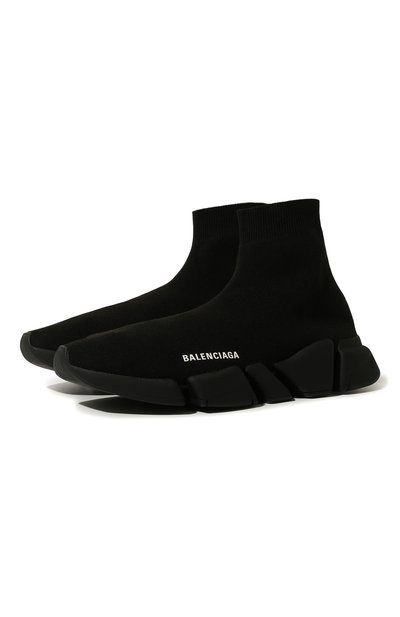 Текстильные кроссовки speed 2.0 BALENCIAGA черного цвета по цене 99500 руб., арт. 617239/W1701, фото 1 Текстильные кроссовки speed 2.0 BALENCIAGA, арт. 617239/W1701, фото 1